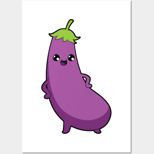 Eggplant Posters and Art